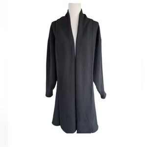 Joah Brown Black Knit Oversized Cardigan; one size